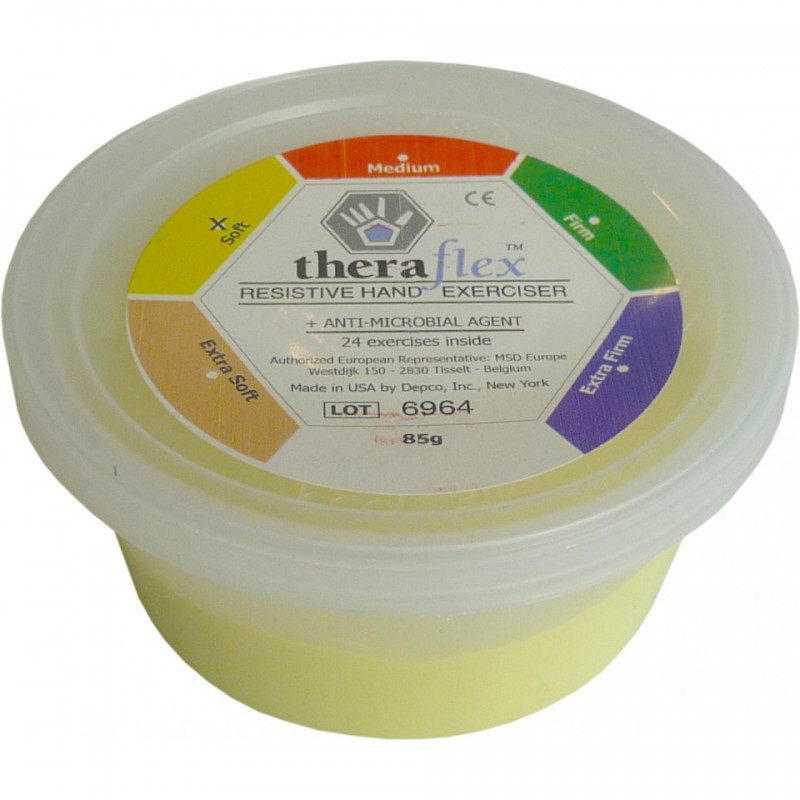 Theraflex Putty Anti-Microbial 113g - Zacht - Geel