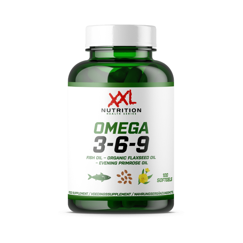 XXL Nutrition Omega 3 6 9 - 100 softgels