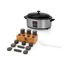 Hot stone pan verwarmer 6...