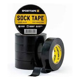 Sokkentape zwart - 19mm x...