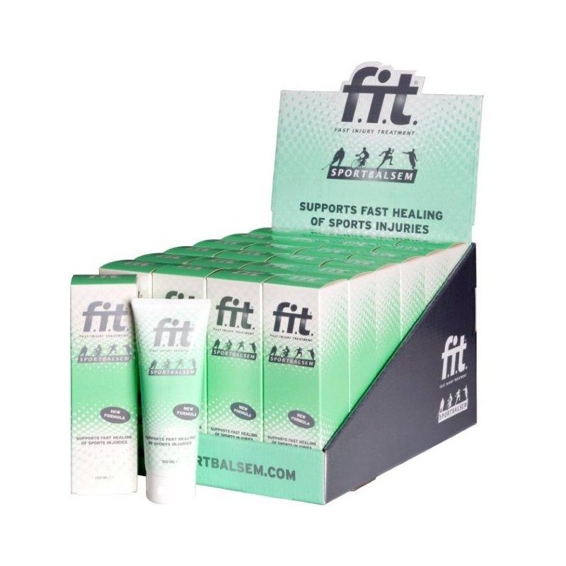 FIT Sportbalsem 100 ml Grootverpakking Display 24 stuks