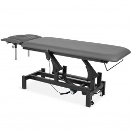 Massagetafel Elektrisch - Fortis 4-delig Ergo - Antraciet