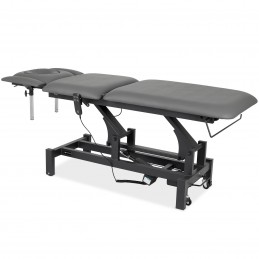 Massagetafel Elektrisch - Fortis 5-delig Ergo - Antraciet