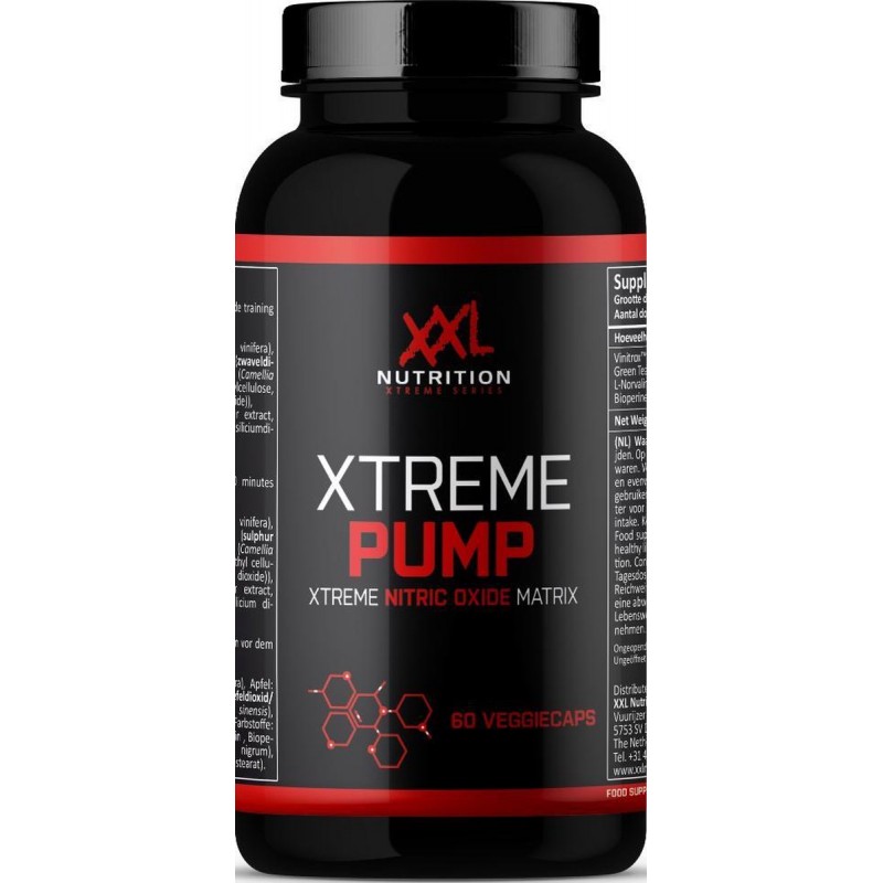 XXL Nutrition Xtreme Pump - 60 veggiecaps