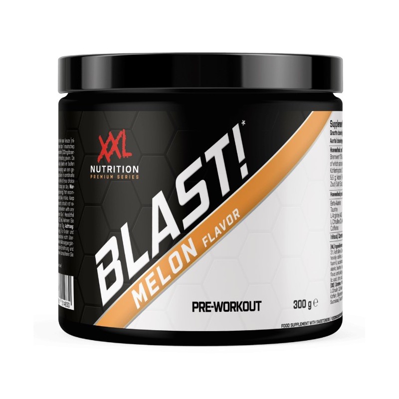 XXL Nutrition Blast! Pre Workout - Meloen - 300 gram