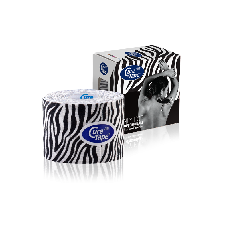 CureTape Art 5 cm x 5 m - Zebra