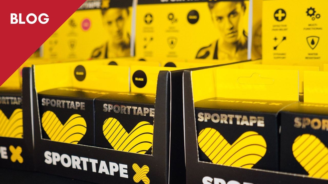 Nieuwe samenwerking met Sporttape